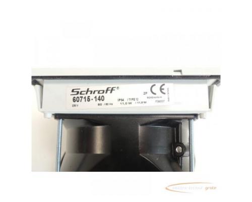 Schroff FL 100 / 60715-140 Filterlüfter 230V , 50/60 Hz , 11 W - ungebraucht! - - Bild 5