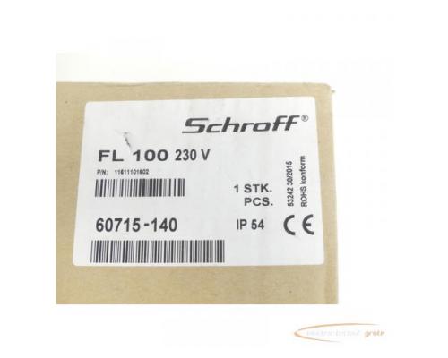 Schroff FL 100 / 60715-140 Filterlüfter 230V , 50/60 Hz , 11 W - ungebraucht! - - Bild 6