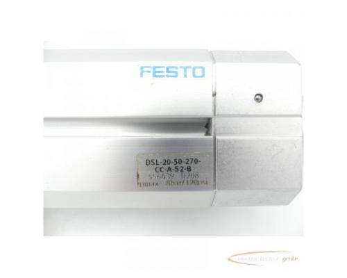 Festo DSL-20-50-270-CC-A-S2-B Schwenk-Lineareinheit 556439 D208 - Bild 2