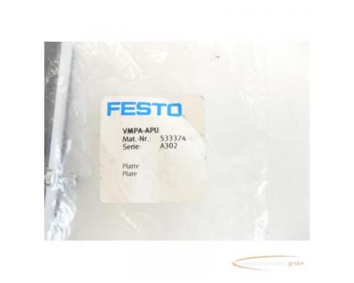 Festo VMPA-APU Platte 533374 - ungebraucht! - - Bild 3