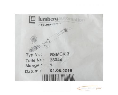 Lumberg RSMCK 3 Steckverbinder Teile Nr. 28044 - ungebraucht! - - Bild 2