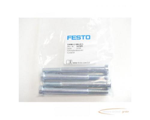 Festo EAHM-L2-M6-65-L Schraubenbausatz 567492 - ungebraucht! - - Bild 2