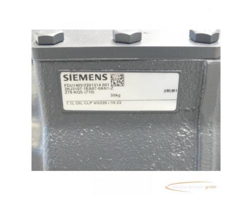 Siemens 2KJ3107-1EA07-0AN1 - Z SOLO-Stirnradgetriebe SN:FDU1405/2201314001 - Bild 4