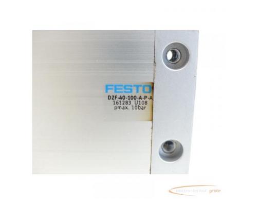 Festo DZF-40-100-A-P-A Flachzylinder 161283 U108 pmax. 10 bar - Bild 5
