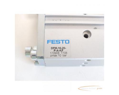 Festo DFM-16-20-P-A-KF Führungs-Zylinder 170908 T708 pmax. 10 bar - Bild 4