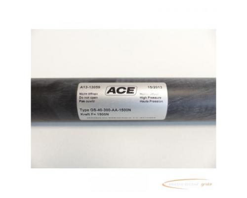 ACE Typ: GS-40-300-AA-1500N Industrie-Gasdruckfedern Kraft F=1500N - Bild 4