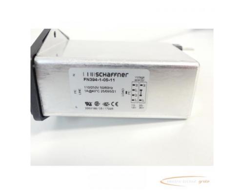 Schaffner FN394-1-05-11 Gerätestecker mit Filter 1A - ungebraucht! - - Bild 2