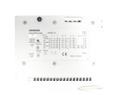 Siemens 4AV3302-2AB Gleichrichtergerät SN:9160052 - Bild 5