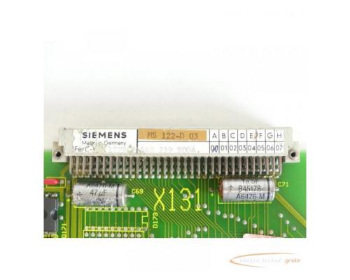 Siemens MS122 / MS 122-D 03 Board SN:1229 - Bild 6