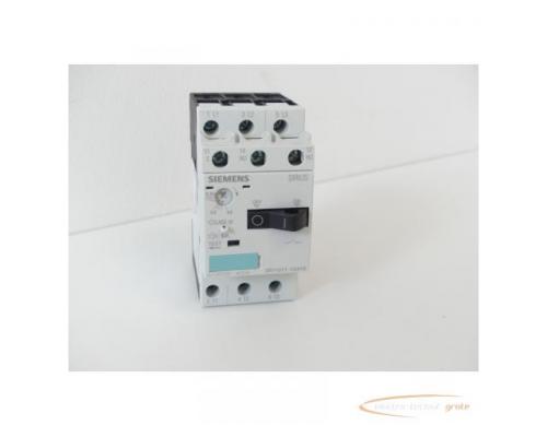 Siemens 3RV1011-1GA10 Leistungsschalter + 3RV1901-1D Hilfsschalter - Bild 1