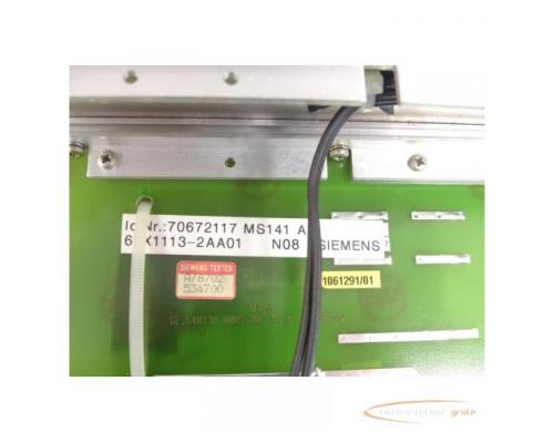 Siemens 6FX1113-2AA01 MS 140 / MS 141 A Stromversorgung SN:106129/01 - Bild 4