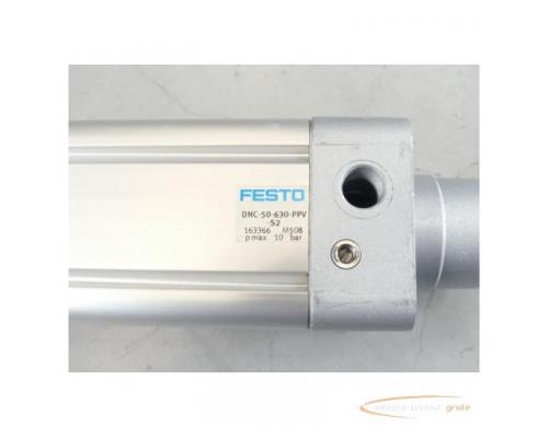 Festo DNC-50-630-PPV-S2 Normzylinder 163366 - Bild 2