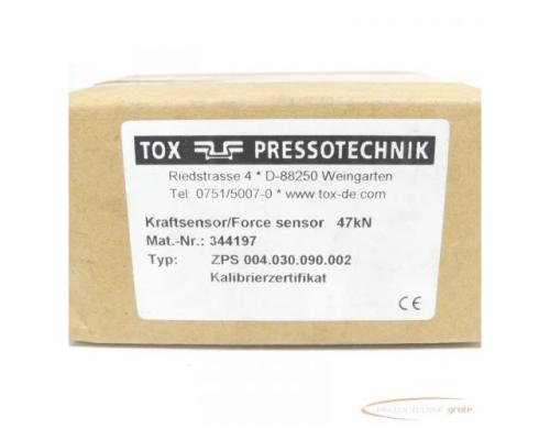 TOX Pressotechnik TOX-ZPS 004 Kraftsensor SN:FA0606S1132 - ungebraucht! - - Bild 6