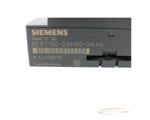 Siemens Simatic SC 6ES7120-2AH00-0AA0 Zusatzklemme - Bild 2