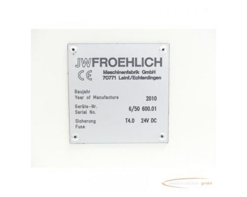 JW Froehlich MFL 300 Lecktestgerät SN:6/50 600.01 - Bild 5