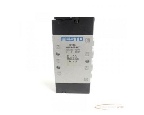 Festo CPE10-M1CH-5L-M7 Magnetventil 550223 - Bild 4