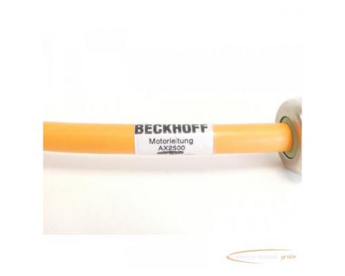 Beckhoff AX 2500 / ZK4000-2711-2050 Motorleitung Länge: 2,60 mtr. - Bild 3