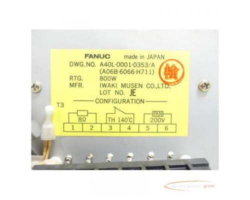 Fanuc A40L-0001-0353 / A ( A06B-6066-H711 ) Discharge Unit - Bild 6