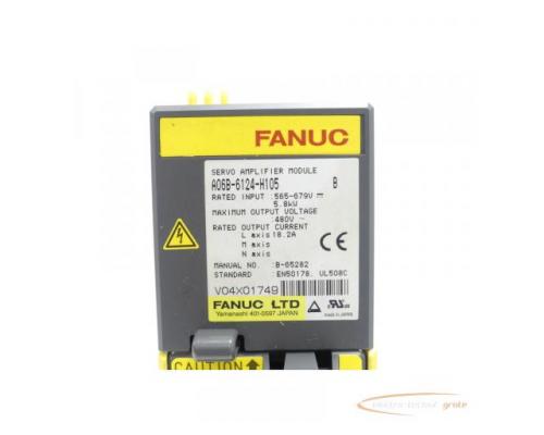 Fanuc A06B-6124-H105 Servo Amplifier Module SN:V04X01749 - Bild 5