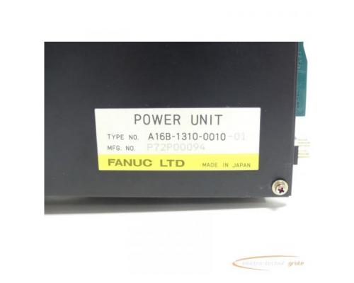 Fanuc A16B-1310-0010-01 Power Unit SN:P72P00094 - Bild 5