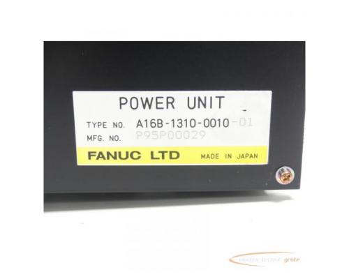 Fanuc A16B-1310-0010-01 Power Unit SN:P95P00029 - Bild 5