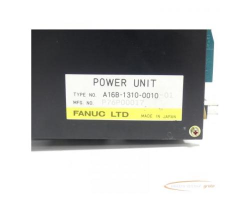 Fanuc A16B-1310-0010-01 Power Unit SN:P76P00017 - Bild 5