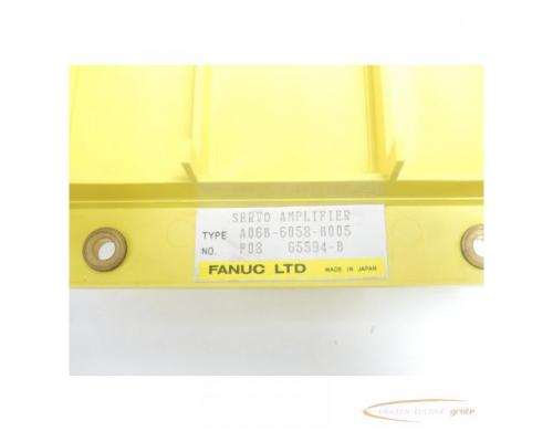 Fanuc Grund- mit Kühlträger für A06B-6058-H005 + A50L-0001-0125 - Bild 5