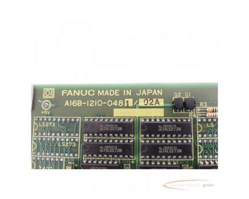 Fanuc A16B-1210-0481 / 02A Board SN:H98C - Bild 6