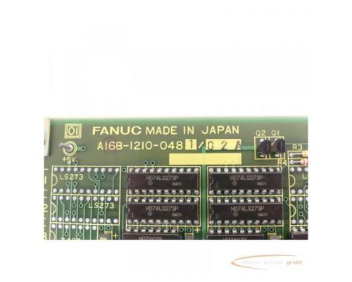 Fanuc A16B-1210-0481 / 02A Board SN:H93V - Bild 6