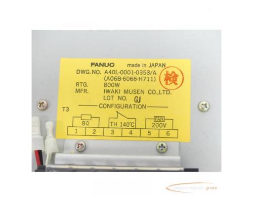 Fanuc A40L-0001-353 / A ( A06B-6066-H711 ) Discharge Unit - ungebraucht! - - Bild 4
