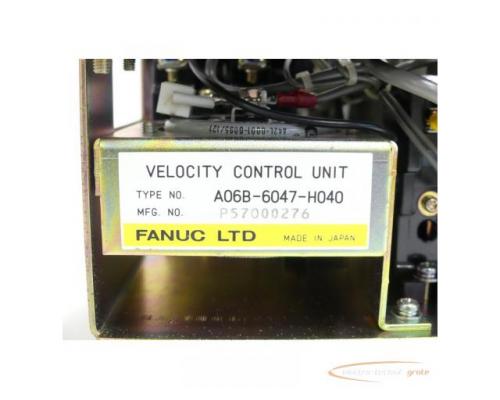 Fanuc A06B-6047-H040 Velocity Control Unit P57000276 - Bild 4