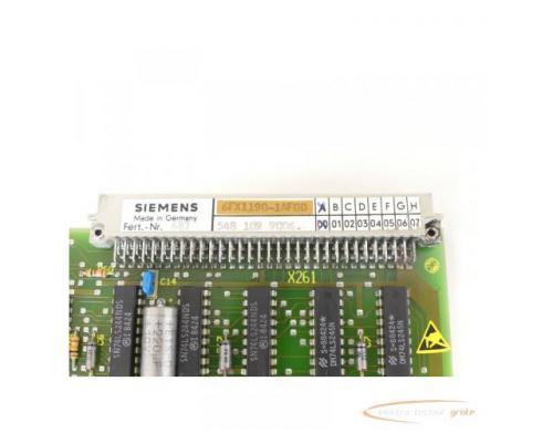 Siemens 6FX1190-1AF00 3 GA0-3, 4A Programmspeicher 16KB RAM SN:687 - Bild 4