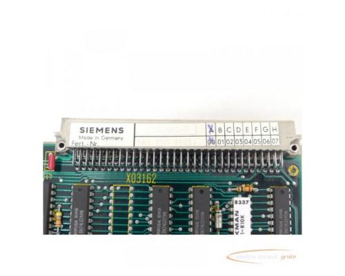 Siemens 03 161-A Steuerungsplatine E-Stand A / 00 SN:J27 - Bild 4