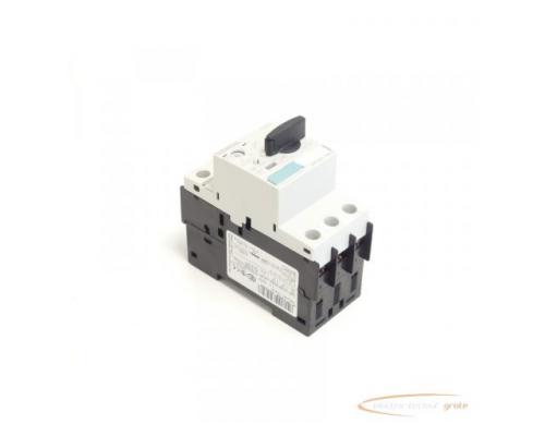Siemens 3RV1421-1GA10 Leistungsschalter 4,5 - 6,3A max. E-Stand 05 - Bild 1