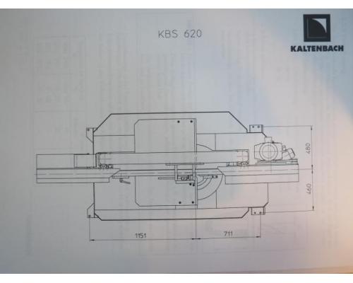Halbautomatische Bandsäge Fab. Kaltenbach Typ. KBS 620 DG Bj. 1999 - Bild 6