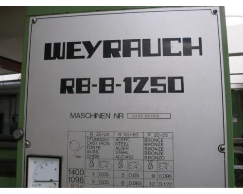 WEYRAUCH RB-B 1250 Radialbohrmaschine - Bild 3