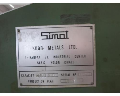 SIMAT 4100x6 Tafelschere - hydraulisch - Bild 4