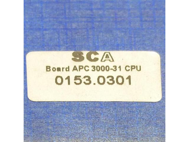 PC BOARD APC-3000-31 CPU 0153.0301 - 2