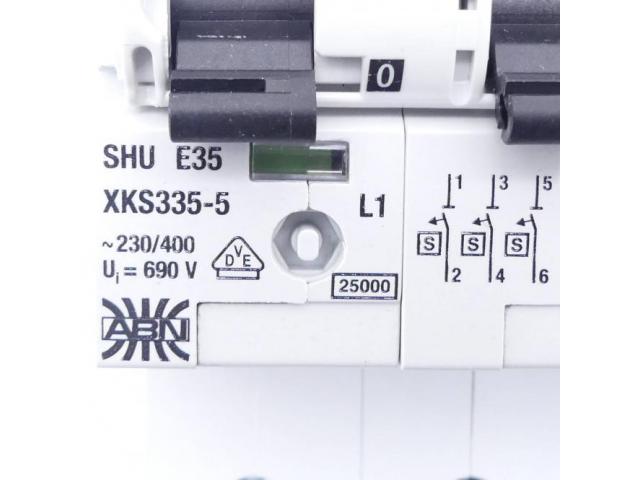 SHU-Schalter für Sammelschinemontage XKS335-5 - 2