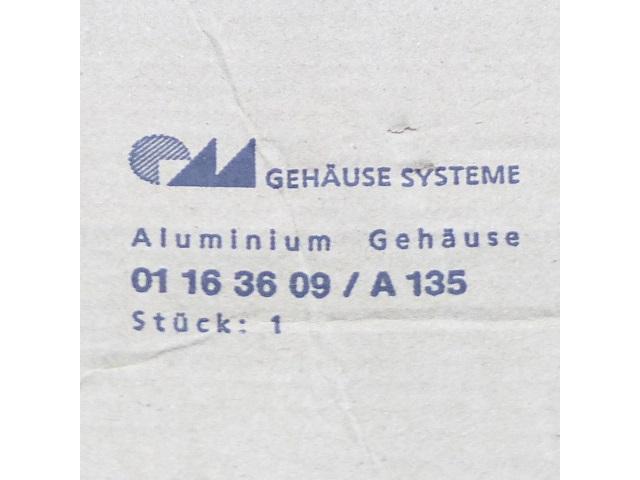 Aluminium Gehäuse A 135 01 16 36 09 - 5