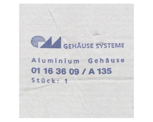 Aluminium Gehäuse A 135 01 16 36 09 - Bild 5