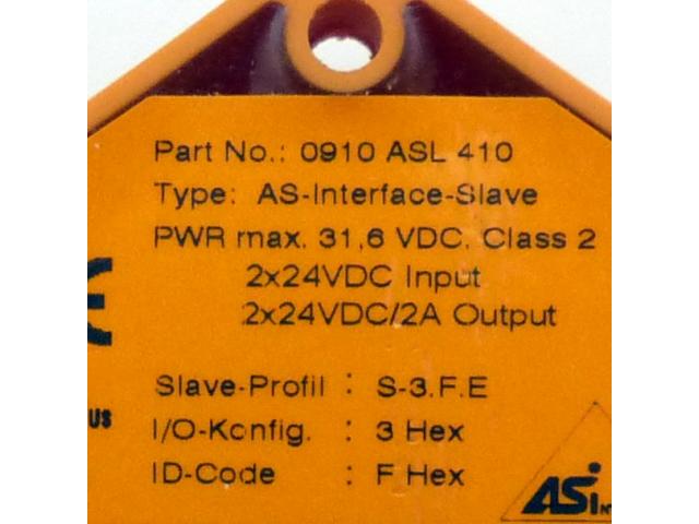 AS-Interface Module 0910 ASL 410 - 2