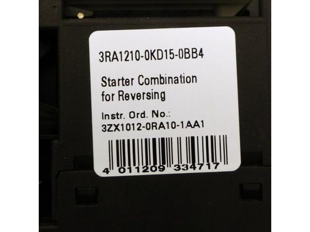 Starterkombination 3RA1210-0KD15-0BB4 - 2