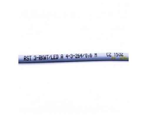 Sensorkabel RST 3-RKWT/LED A4-3-264/0,6 M - Bild 2