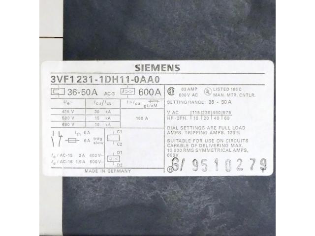 Motorschutzschalter 3VF1231-1DH11-0AA0 - 2