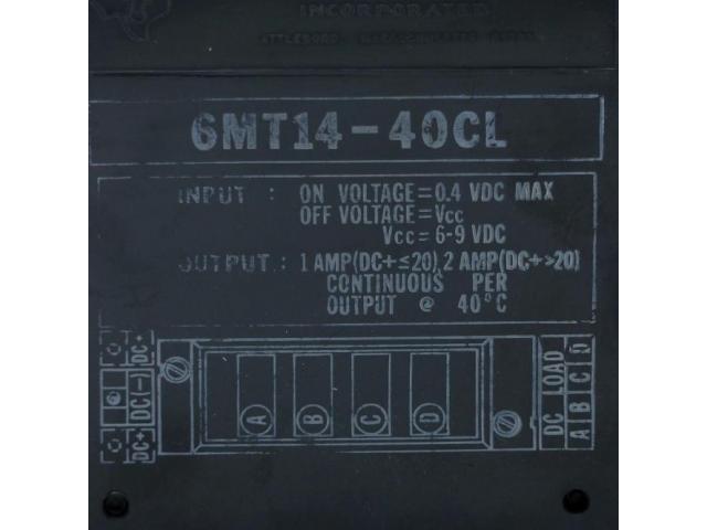 Input Logic Interface Modul 6MT14-40CL 6MT14-40CL - 2