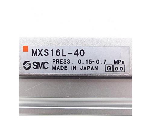 Kompaktschlitten MXS 16L-40 MXS16L-40 - Bild 2