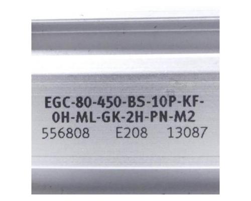 Spindelachse EGC-80-450-BS-10P-KF-0H-ML-GK-2H-PN-M - Bild 2