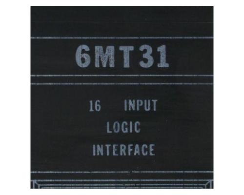 Input Logic Interface Modul 6MT31 6MT31 - Bild 2