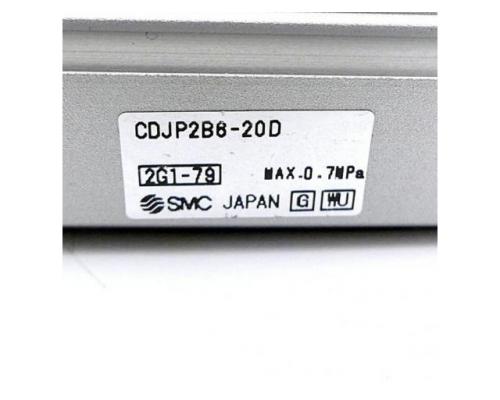 Minizylinder CDJP2B8-20D - Bild 2
